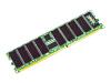 Transcend - Memory - 1 GB - DIMM 184-PIN - DDR - 266 MHz / PC2100 - CL2.5 - 2.5 V - registered - ECC