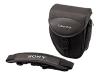 Sony LCS HA - Soft case for digital photo camera - polyamide - black
