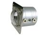 Alphacool Cape Bullseye Silver Q - Liquid cooling system reservoir - silver
