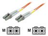 IC Intracom - Patch cable - LC multi-mode (M) - LC multi-mode (M) - 1 m - fiber optic - 50 / 125 micron