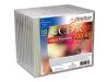 Nashua - 5 x CD-R - 700 MB ( 80min ) 52x - ink jet printable surface - jewel case - storage media