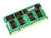Transcend - Memory - 256 MB - SO DIMM 200-pin - DDR - 400 MHz / PC3200 - CL3 - 2.6 V - unbuffered - non-ECC