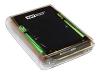 WD Extreme Lighted Combo Drive WDXC3200JB - Hard drive - 320 GB - external - FireWire / Hi-Speed USB - 7200 rpm - buffer: 8 MB