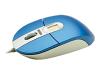 Cherry FingerTIP ID Mouse M-4000 - Mouse - optical - 3 button(s) - wired - USB - blue - bulk