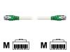 IC Intracom - Crossover cable - RJ-45 (M) - RJ-45 (M) - 10 m - screened shielded twisted pair (SSTP) - ( CAT 5e )