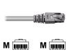 IC Intracom - Patch cable - RJ-45 (M) - RJ-45 (M) - 50 cm - SFTP - ( CAT 5e ) - grey