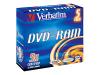 Verbatim - 5 x DVD-RAM - 4.7 GB 5x - jewel case - storage media
