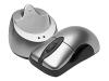 Mitsumi XD 900 Wireless Optical Wheel Mouse - Mouse - optical - 5 button(s) - wireless - RF - USB / PS/2 wireless receiver - silver