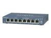 NETGEAR ProSafe FS108 10/100 Desktop Switch - Switch - 8 ports - EN, Fast EN - 10Base-T, 100Base-TX