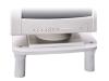 Kensington - Monitor pedestal base - white