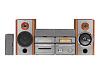 Sony Desktop Hi-Fi System MHC-NX3AV - Mini system - radio / 5xCD / dual cassette - metallic silver