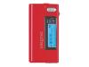 Creative Zen Nano Plus - Digital player / radio - flash 1 GB - WMA, MP3 - red