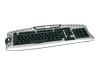 Sweex Keyboard Office-line SW33 - Keyboard - PS/2, USB - silver - Belgium