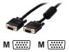 StarTech.com Coax High Resolution VGA Monitor Cable - Display cable - HD-15 (M) - HD-15 (M) - 1.8 m - molded