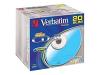 Verbatim DataLife - 20 x CD-R - 700 MB ( 80min ) 48x - pastel - slim jewel case - storage media
