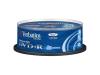 Verbatim DataLifePlus - 25 x DVD+R - 4.7 GB 8x - matt silver - spindle - storage media
