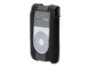 Belkin Sports Leather Case for iPod 4G - Case for digital player - leather - black