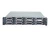 Promise VTrak - Hard drive array - 12 bays ( SATA-300 ) - 0 x HD - iSCSI (external) - rack-mountable - 2U