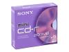 Sony CDQ 22 - 5 x CD-R (8cm) - 200 MB ( 22min ) - storage media