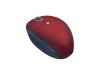 Logitech Cordless Mini Optical Mouse - Mouse - optical - wireless - RF - USB wireless receiver - red