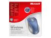 Microsoft Wireless Optical Mouse Periwinkle - Mouse - optical - 3 button(s) - wireless - RF - USB / PS/2 wireless receiver - periwinkle