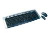 Belkin Wireless Slim Keyboard and Optical Mouse - Keyboard - wireless - RF - mouse - USB wireless receiver - Dutch