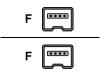 Fujitsu - CD / DVD cable - 4 PIN FireWire (F) - 4 PIN FireWire (F)