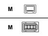 Canon IFC 450D4 - Data cable - Firewire IEEE1394 (i.LINK) - 4 PIN FireWire (M) - 6 PIN FireWire (M) - 4.5 m