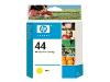 HP 44 - Print cartridge - 1 x yellow