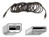 Belkin PRO Series - USB cable - 4 PIN USB Type A (M) - 4 PIN USB Type B (M) - 3 m ( USB / Hi-Speed USB ) - molded