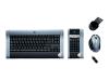 Logitech diNovo Media Desktop Laser - Keyboard, keypad - wireless - Bluetooth - mouse - Bluetooth 2.0 EDR USB adapter