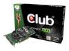 Club 3D GeForce 7800GT 256 - Graphics adapter - GF 7800 GT - PCI Express x16 - 256 MB GDDR3 - Digital Visual Interface (DVI) - HDTV out / video in