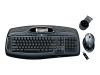 Logitech Cordless Desktop MX 5000 Laser - Keyboard - wireless - Bluetooth - mouse - Bluetooth 2.0 EDR USB adapter - US