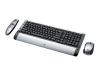 Logitech Cordless Desktop S 510 Media Remote - Keyboard - wireless - RF - mouse, remote control - USB wireless receiver