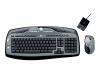 Logitech Cordless Desktop MX 3000 Laser - Keyboard - wireless - RF - mouse - USB / PS/2 wireless receiver - UK