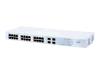 3Com Baseline Switch 2824-SFP Plus - Switch - 24 ports - EN, Fast EN, Gigabit EN - 10Base-T, 100Base-TX, 1000Base-T + 4 x shared SFP (empty) - 1U