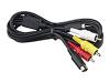 Canon MTC 100 - Video / audio cable - S-Video / composite video / audio - 4 PIN mini-DIN, RCA (M) - 1.5 m