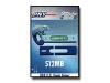 PNY Attach Color - USB flash drive - 512 MB - USB - matte blue, blue metallic