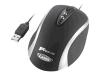 Targus 8-Button Laser USB Mouse - Mouse - laser - 8 button(s) - wired - USB - black, champagne silver