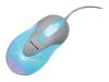 Belkin Optical Glow Mouse - Mouse - optical - wired - PS/2, USB - white