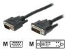 StarTech.com DVI to Coax High Resolution VGA Monitor Cable - Video cable - HD-15 (M) - DVI-A (M) - 1.8 m - grey