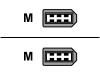 AESP - IEEE 1394 cable - 6 PIN FireWire (M) - 6 PIN FireWire (M) - 1 m