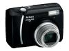 Nikon Coolpix L1 - Digital camera - 6.2 Mpix - optical zoom: 5 x - supported memory: SD - black