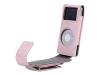 Belkin Flip Case for iPod nano - Case for digital player - leather - pink