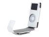 Belkin Flip Case for iPod nano - Case for digital player - leather - white