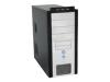 MaxPoint AplusCase Xclio 6020 CS-6020 - Tower - ATX/MicroATX - no power supply - black, silver