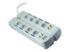 Belkin PureAV Isolator Home Theater Surge Protector - Surge suppressor - 8 Output Connector(s)