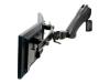 Ergotron HD Dual-Monitor Arm - Mounting kit ( articulating arm ) for flat panel - black - mounting interface: 100 x 100 mm