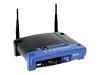 Linksys Wireless-G Broadband Router WRT54GL - Wireless router + 4-port switch - EN, Fast EN, 802.11b, 802.11g