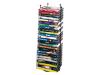 Fellowes DVD Wire Tower - Media storage rack - capacity: 25 DVD - black